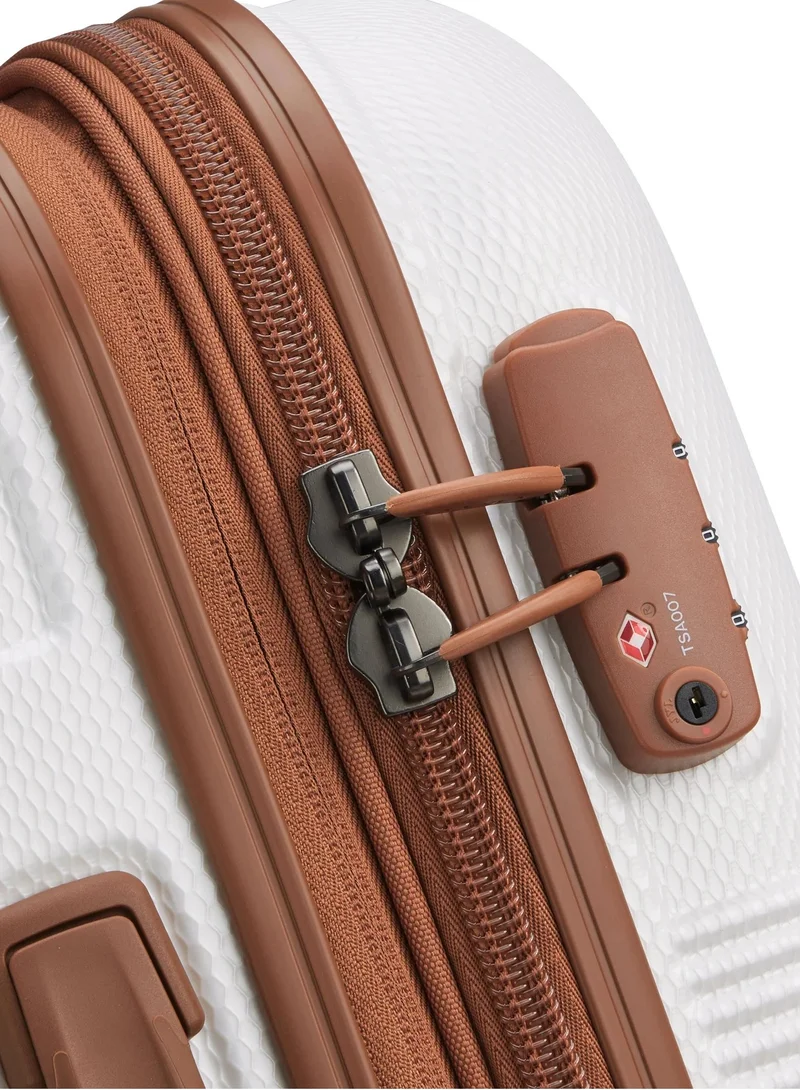 DELSEY Paris Flanerie SE 55 Cm 4 Double Wheeled Expandable Hardside Cabin Luggage Trolley Case -  Champagne